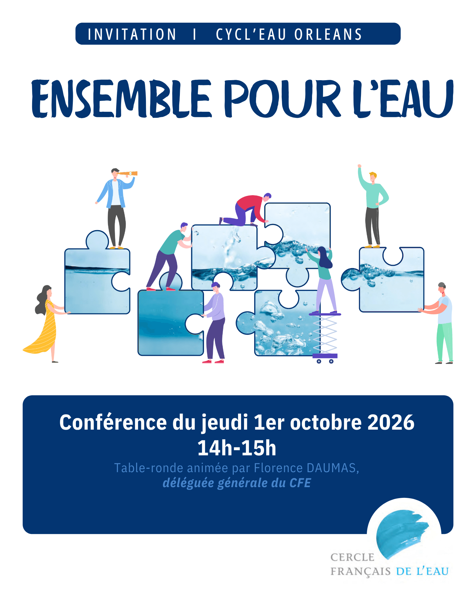 ENSEMBLE POUR L’EAU : PARTAGER, INNOVER, REUSSIR